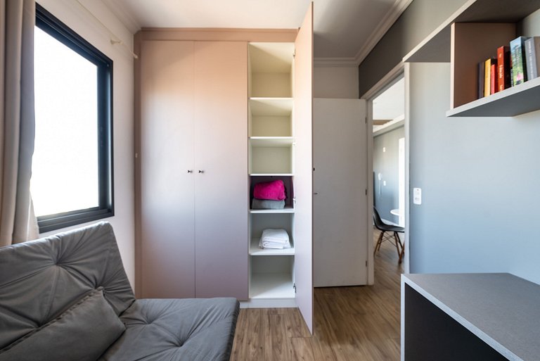 AA13 Apartamento elegante com vaga na Bela Vista
