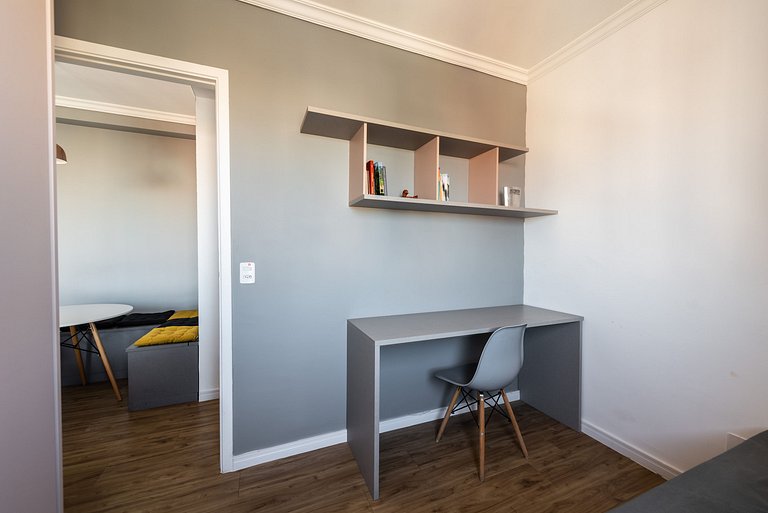 AA13 Apartamento elegante com vaga na Bela Vista