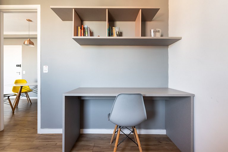 AA13 Apartamento elegante com vaga na Bela Vista