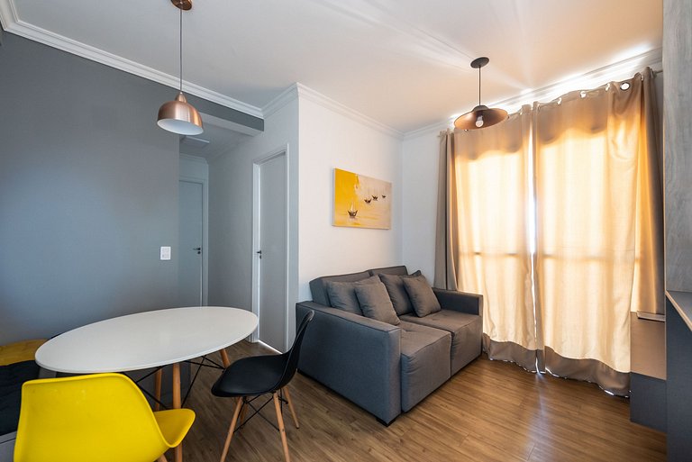 AA13 Apartamento elegante com vaga na Bela Vista