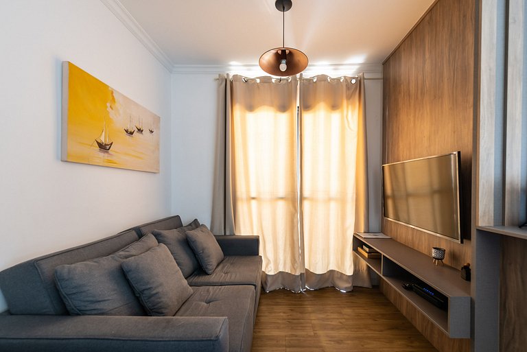 AA13 Apartamento elegante com vaga na Bela Vista