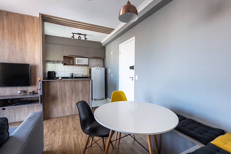 AA13 Apartamento elegante com vaga na Bela Vista