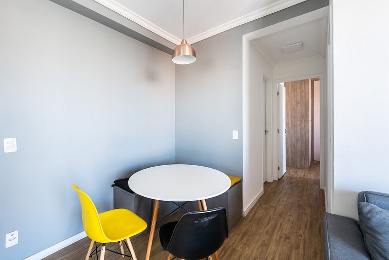 AA13 Apartamento elegante com vaga na Bela Vista