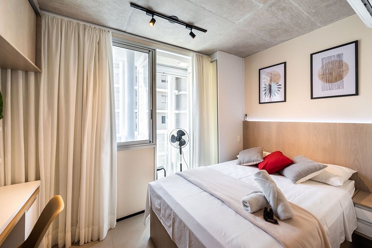 VNF713 Seu Refúgio Perto do Shopping Frei Caneca.