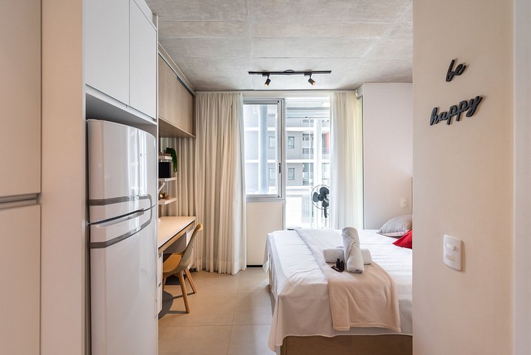 VNF713 Seu Refúgio Perto do Shopping Frei Caneca.