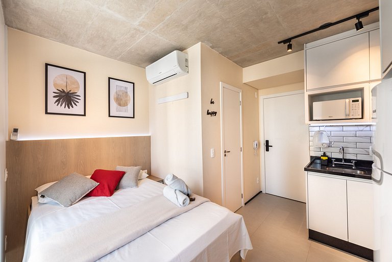 VNF713 Seu Refúgio Perto do Shopping Frei Caneca.