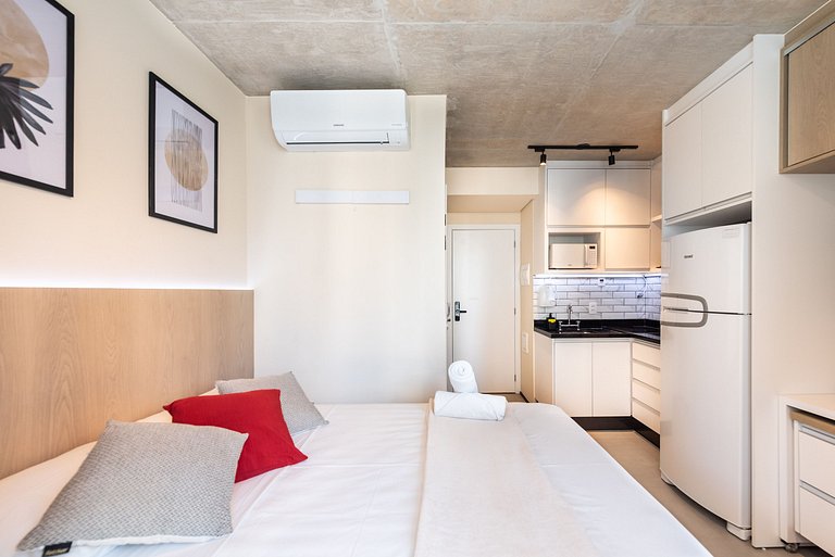 VNF713 Seu Refúgio Perto do Shopping Frei Caneca.