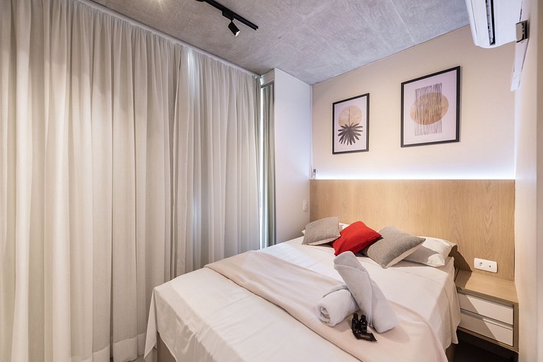 VNF713 Seu Refúgio Perto do Shopping Frei Caneca.