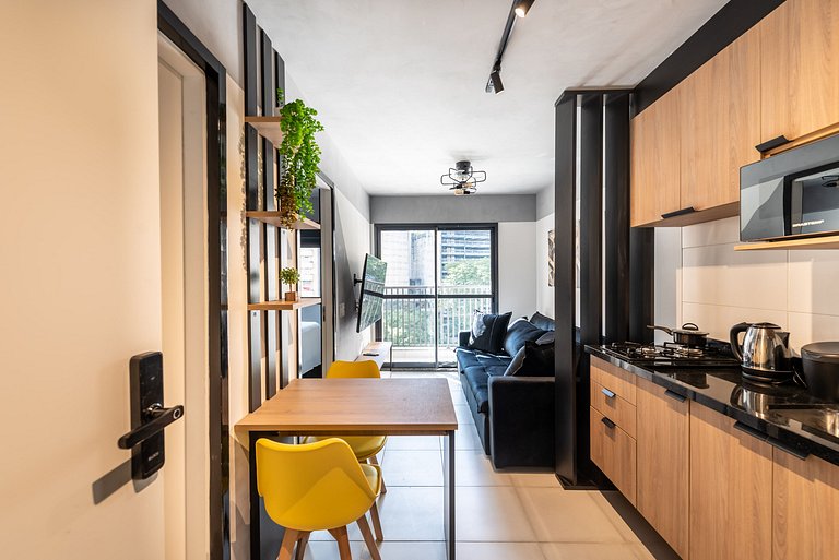 TY8 Studio aconchegante no bairro Bela Vista