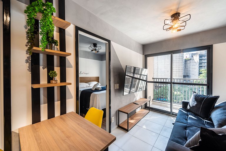 TY8 Studio aconchegante no bairro Bela Vista