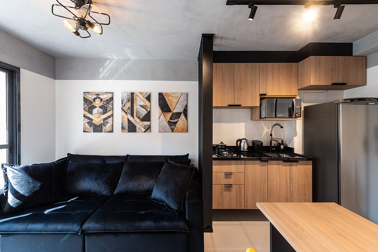 TY8 Apartamento moderno na região da Bela Vista