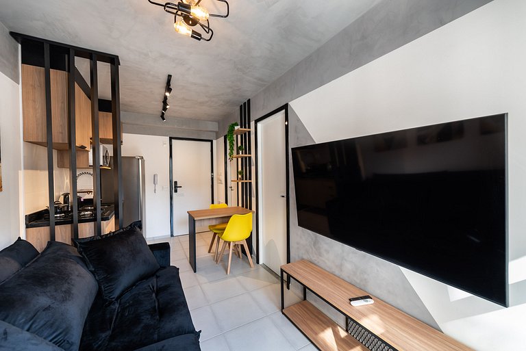 TY8 Apartamento moderno na região da Bela Vista