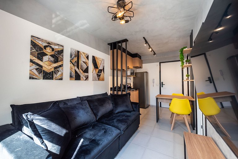 TY8 Studio aconchegante no bairro Bela Vista