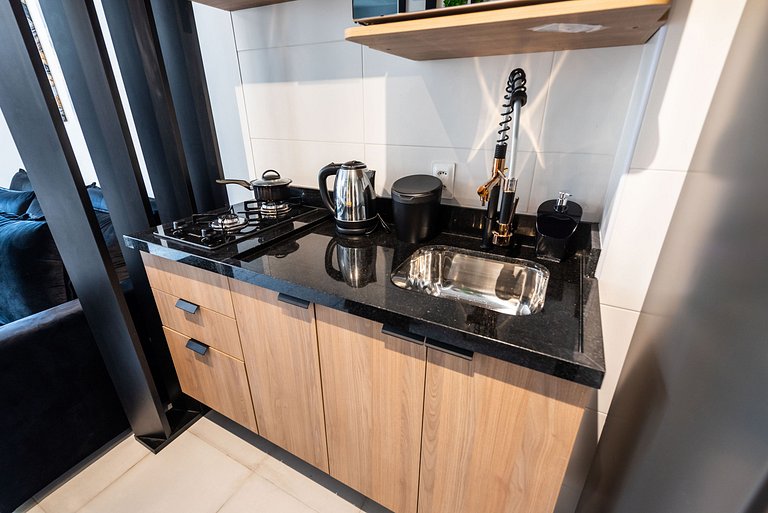 TY8 Apartamento moderno na região da Bela Vista