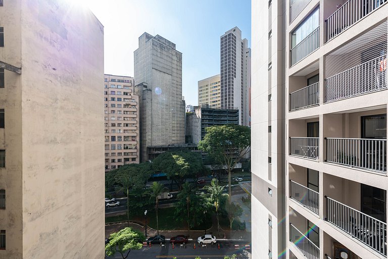 TY8 Studio aconchegante no bairro Bela Vista