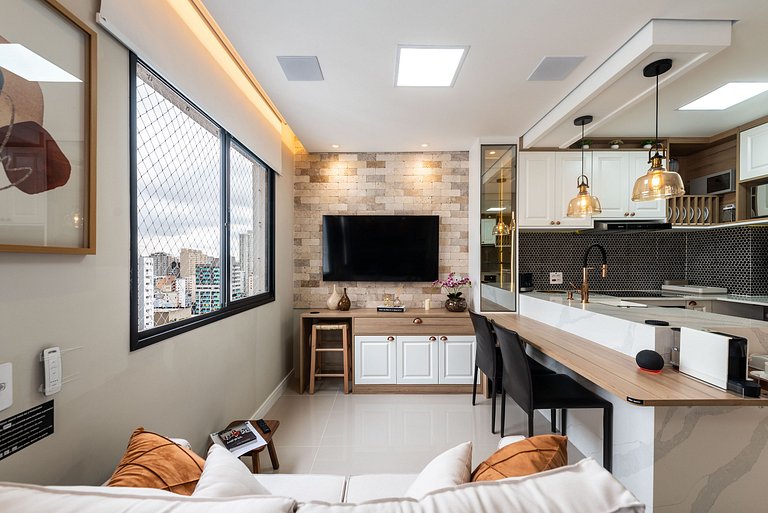 AA15 Espaço moderno com piscina e ótima estrutura