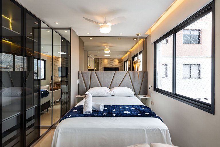 AA15 Espaço moderno com piscina e ótima estrutura