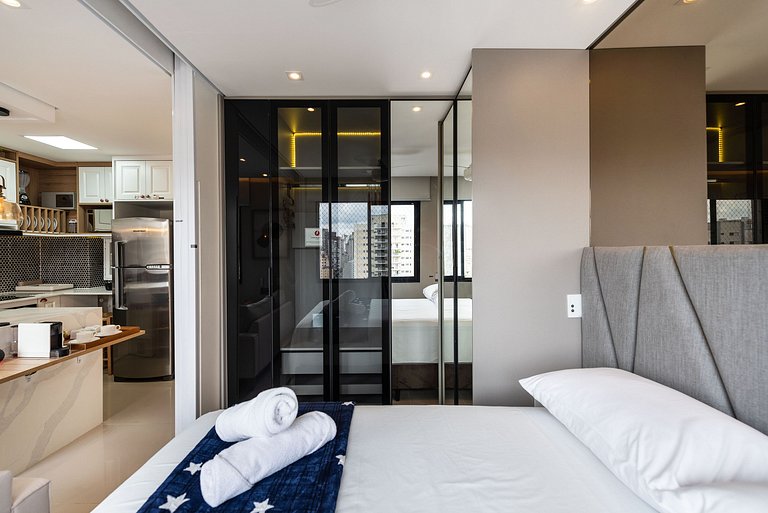 AA15 Espaço moderno com piscina e ótima estrutura