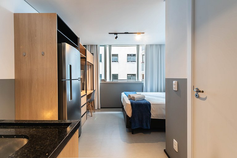 VNF4 | Estúdio Bem Localizado | Frei Caneca