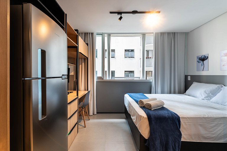 VNF4 | Estúdio Bem Localizado | Frei Caneca