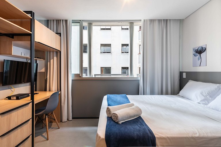 VNF4 | Estúdio Bem Localizado | Frei Caneca