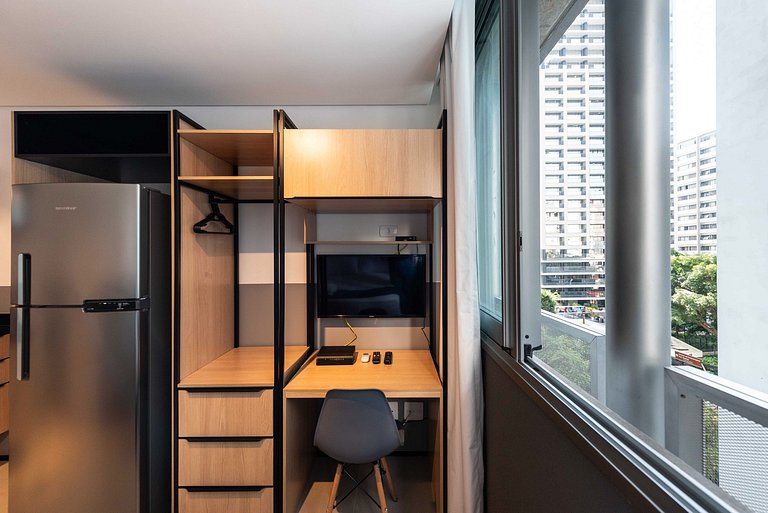 VNF4 | Estúdio Bem Localizado | Frei Caneca