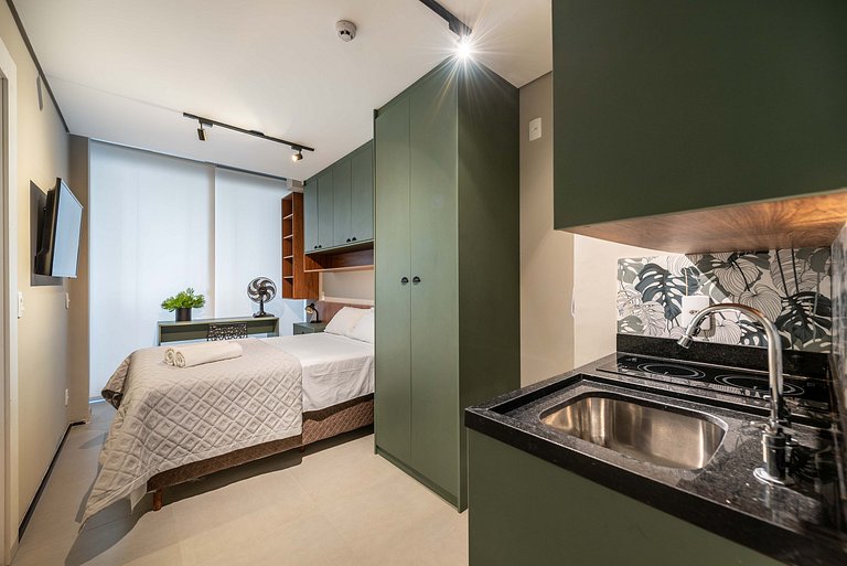 VNF3 Studio Perfeito Ao Lado do Shopping Frei