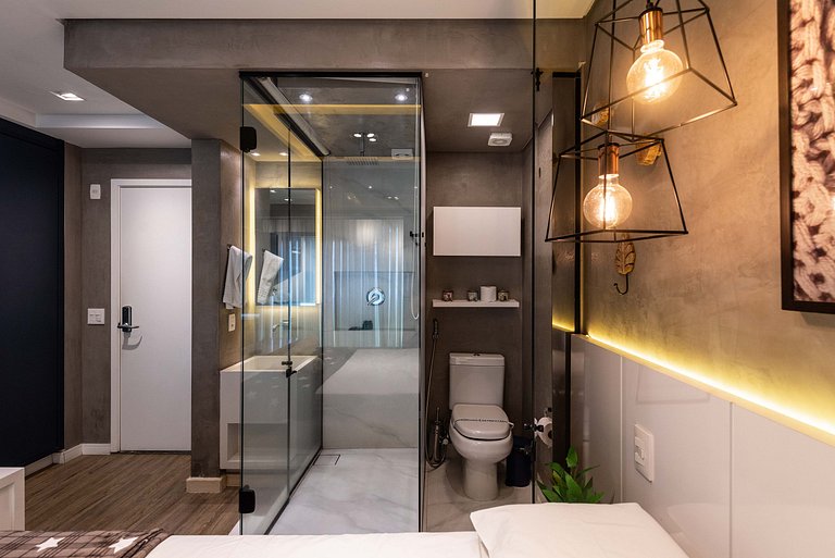 VU3 Studio Confortável com Vaga | Allianz Parque