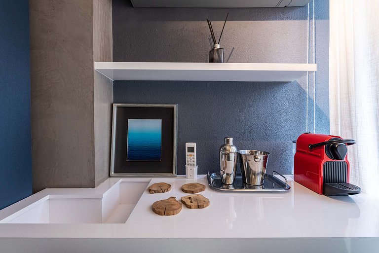 VU3 Studio Confortável com Vaga | Allianz Parque