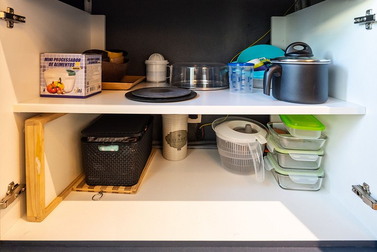 VU3 Studio Confortável com Vaga | Allianz Parque