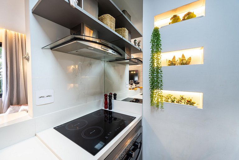 AAQ3 Espaço acolhedor para até 3 | Bela Vista