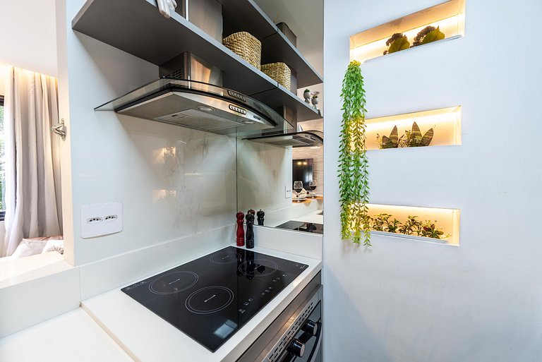 AAQ3 Espaço acolhedor para até 3 | Bela Vista