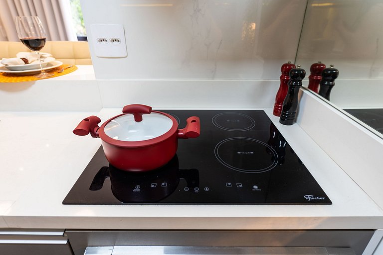 AAQ3 Espaço acolhedor para até 3 | Bela Vista