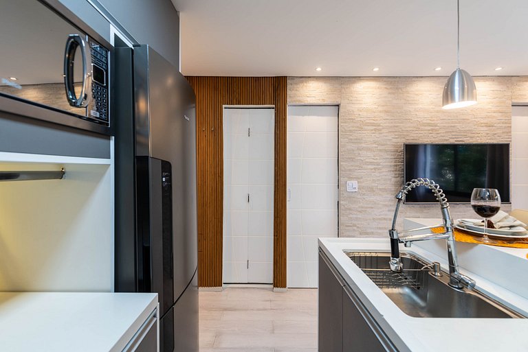 AAQ3 Espaço acolhedor para até 3 | Bela Vista