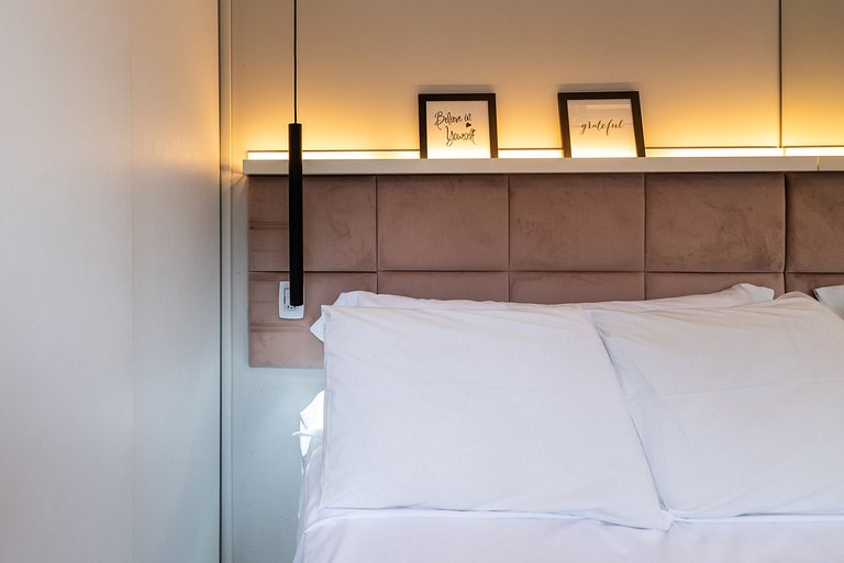 AAQ3 Espaço acolhedor para até 3 | Bela Vista