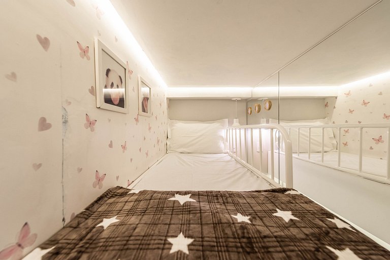 AAQ3 Espaço acolhedor para até 3 | Bela Vista