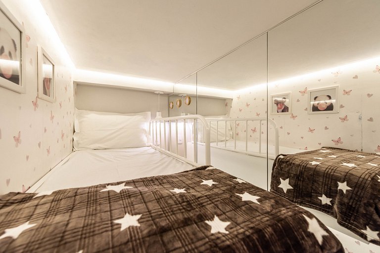 AAQ3 Espaço acolhedor para até 3 | Bela Vista