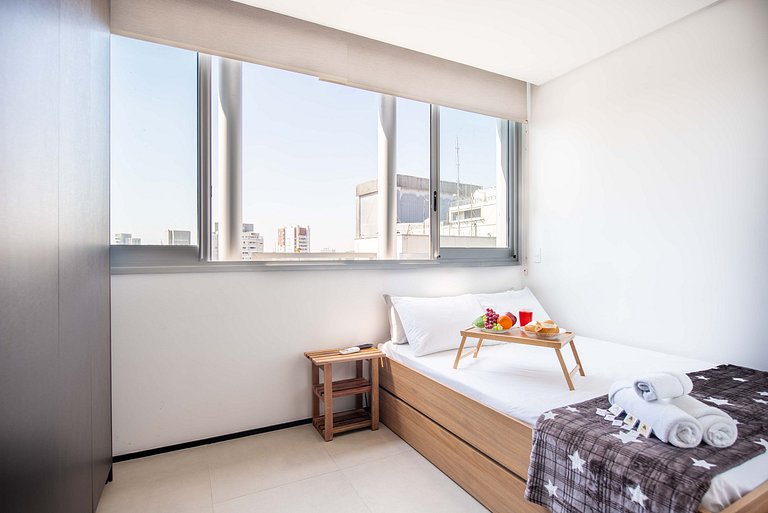 VIF03 | Estúdio Aconchegante para até 3 Pessoas