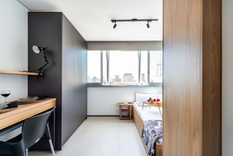 VIF03 | Estúdio Aconchegante para até 3 Pessoas