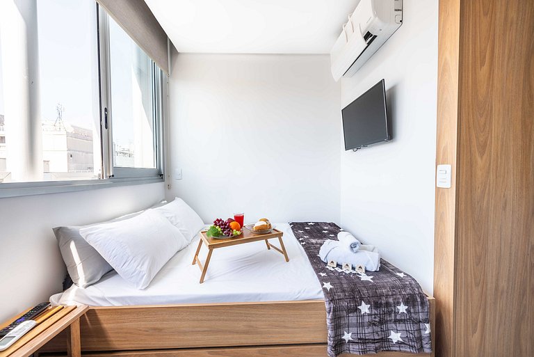 VIF03 | Estúdio Aconchegante para até 3 Pessoas