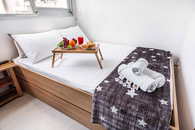 VIF03 | Estúdio Aconchegante para até 3 Pessoas