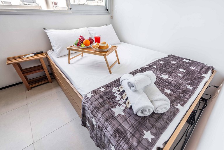 VIF03 | Estúdio Aconchegante para até 3 Pessoas