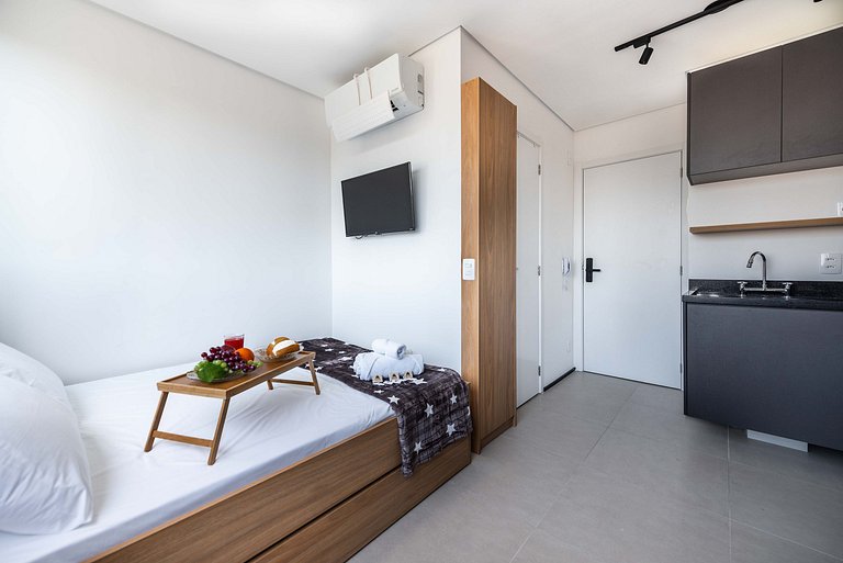 VIF03 | Estúdio Aconchegante para até 3 Pessoas