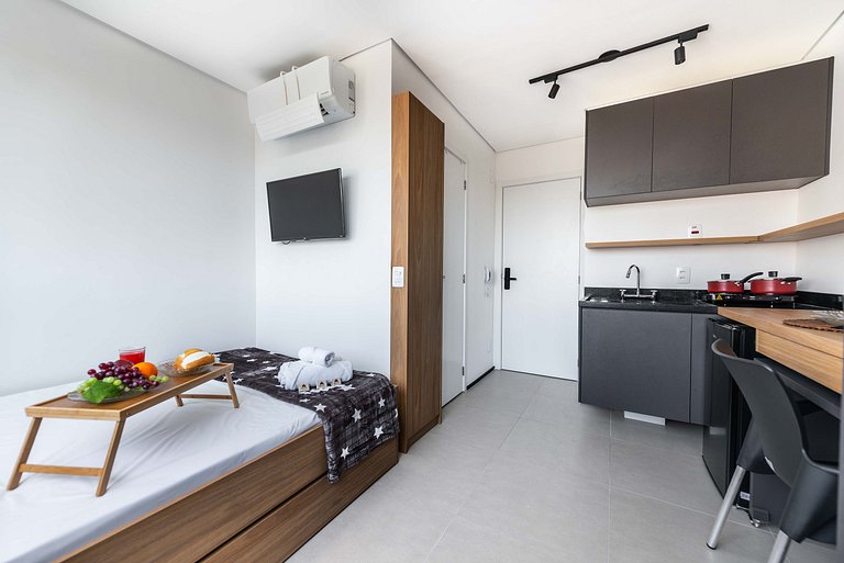 VIF03 | Estúdio Aconchegante para até 3 Pessoas