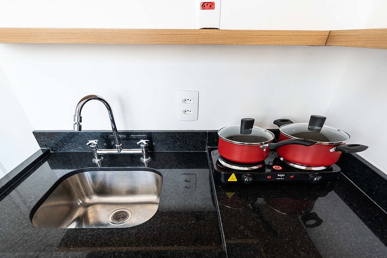 VIF03 | Estúdio Aconchegante para até 3 Pessoas