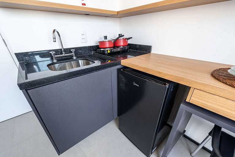 VIF03 | Estúdio Aconchegante para até 3 Pessoas