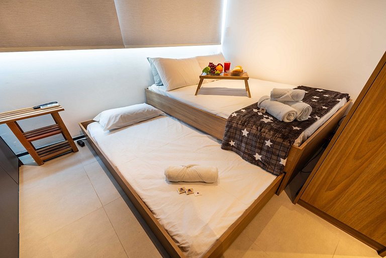 VIF03 | Estúdio Aconchegante para até 3 Pessoas