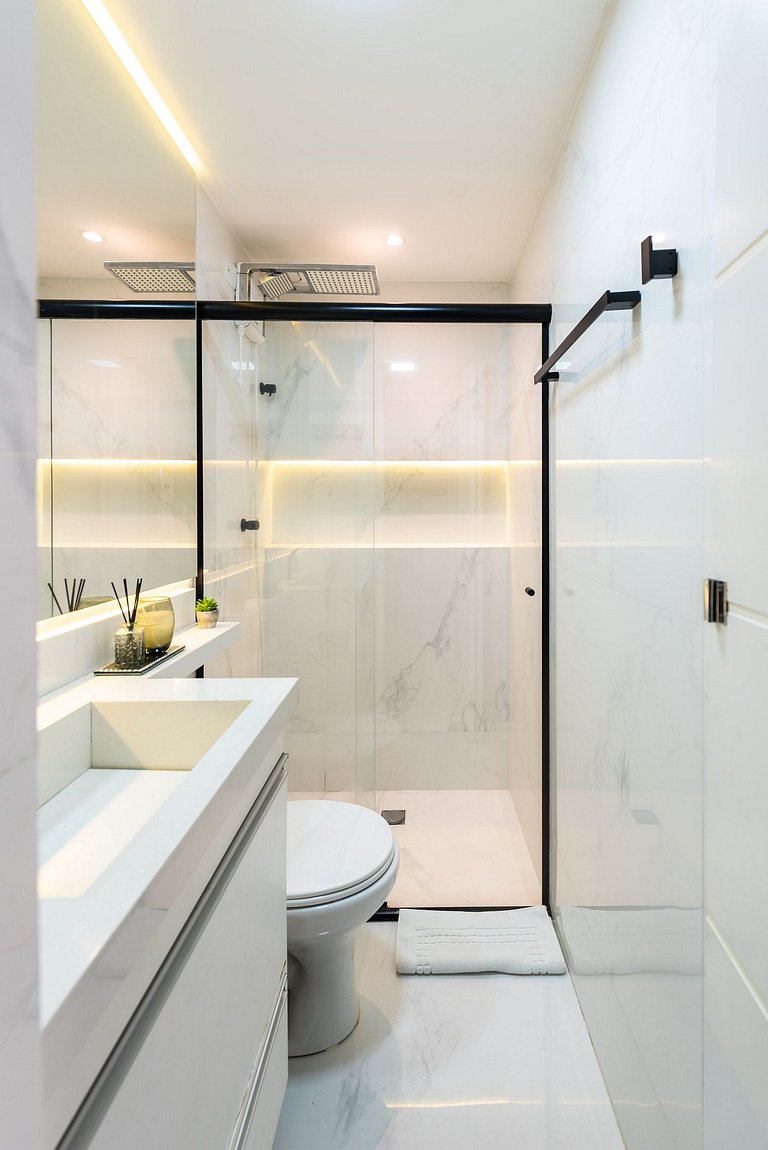 AAQ3 Espaço acolhedor para até 3 | Bela Vista