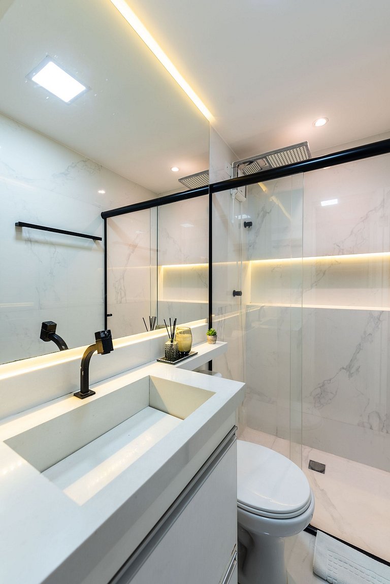 AAQ3 Espaço acolhedor para até 3 | Bela Vista