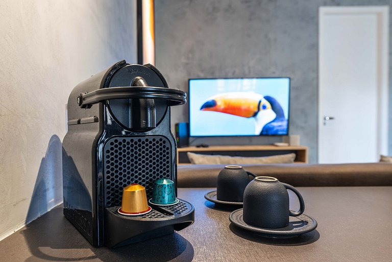 MI602 Studio Charmoso e Confortável p/ Até 4